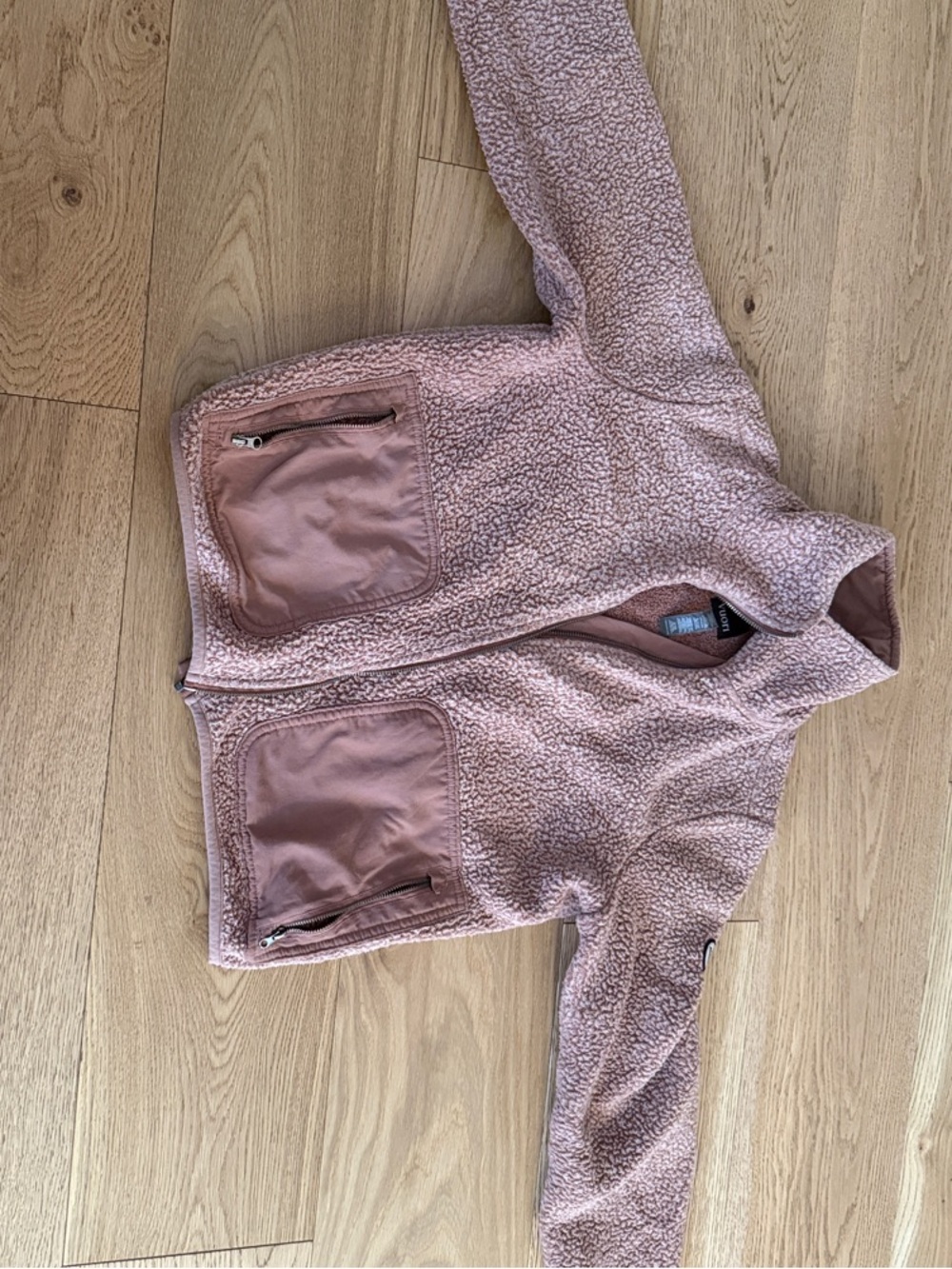Vuori Alpine Sherpa Jacket in Light Terracotta